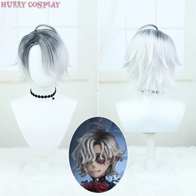 Game Cosplay,Identity V,Wigs,Identity V Psychologist Nightstar Cosplay Costume - Wig